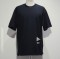 AW215 / CICLORE x and Wander Dry Mesh Back Print Tee|M|BLACKGREEN/BLACKPINK