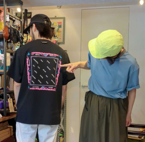 CICLORE x and Wander Dry Mesh Back Print Tee